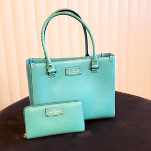 Kate Spade bag with matching wallet!